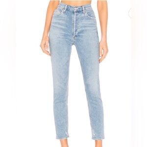 Agolde Nico High-Rise Slim Jeans. Size 27